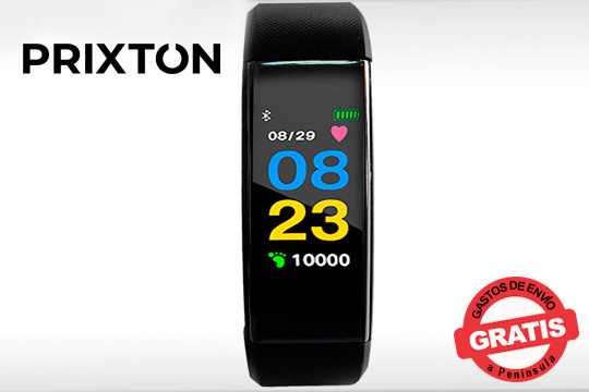 Smartband Color AT801 de la marca Prixton ¡Monitoriza tu día a día!