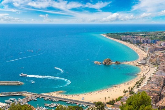 Blanes playa