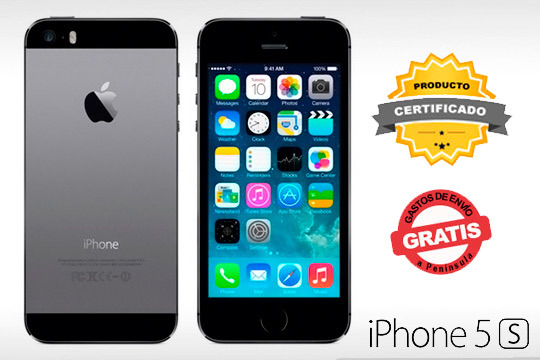 iPhone 5S negro y silver 