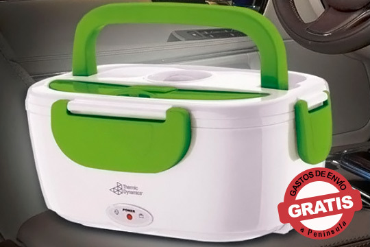 artera Fiambrera Calentable para Coche Tupper