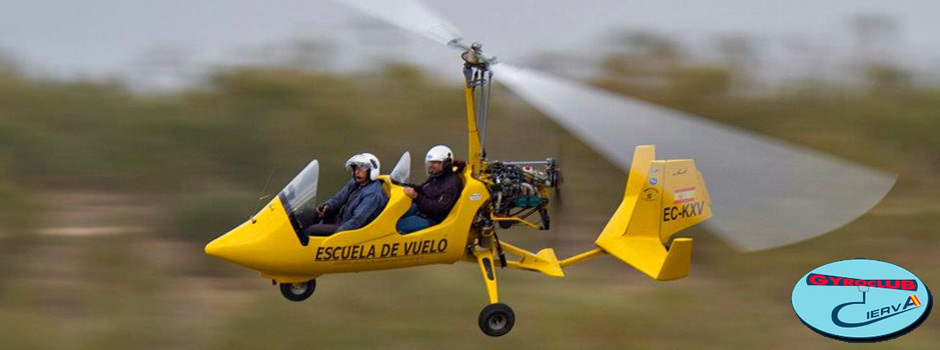 Conviértete en Piloto de Autogiro y vuela libre