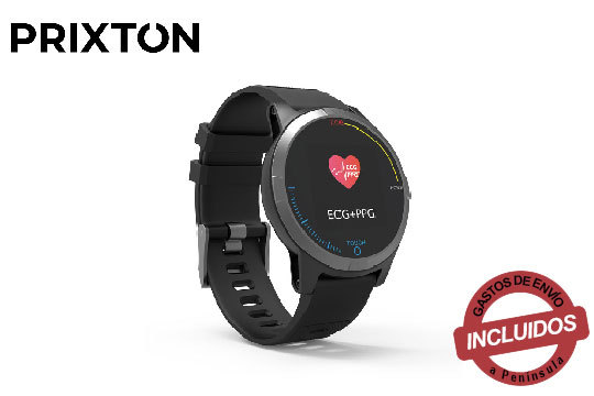 Smartwatch SWB28 Electrocardiograma ECG ¡Para iOS y Android!