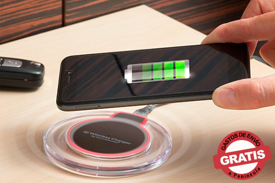 Cargador Inalámbrico para Smartphones Qi ¡El cargador de moda!