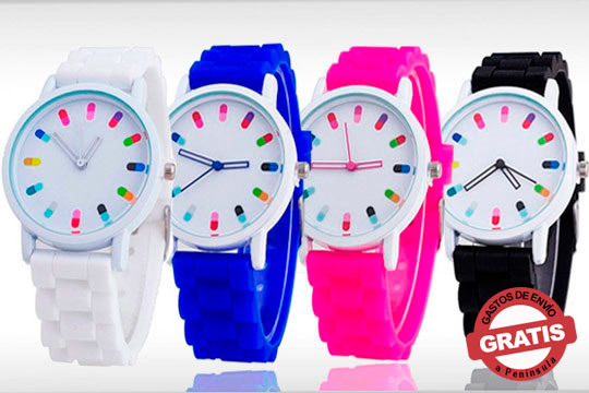 Reloj lexy en diferentes colores ¡Originalidad en cada segundo!