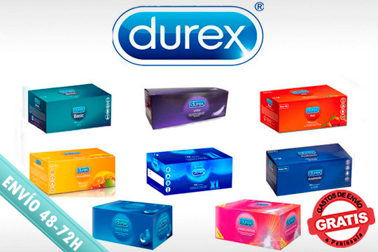Pack de preservativos Durex