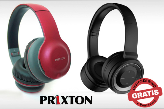 Auriculares de la marca Prixton ¡Hasta 3 horas autonomía!