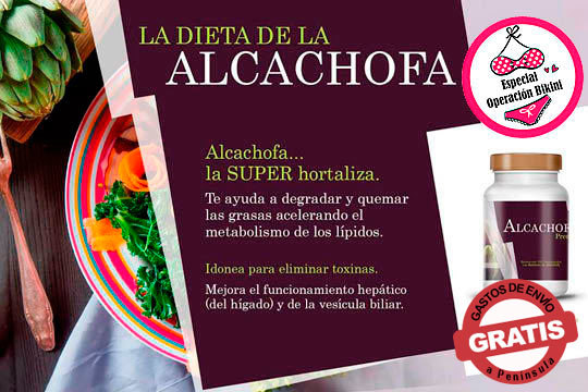 Reduce talla con la Alcachofa Premium ¡Especial operación bikini!