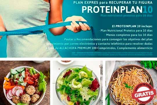 ProteinPlan 10,Plan nutricional proteico para 10 dias
