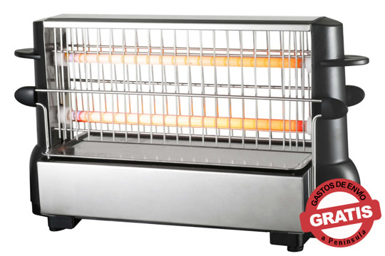 Tostador vertical compacto y adaptable a varias medidas 