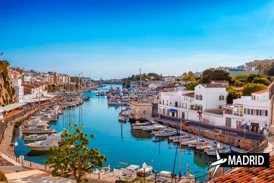 Menorca con vuelo + 7 noches en TI