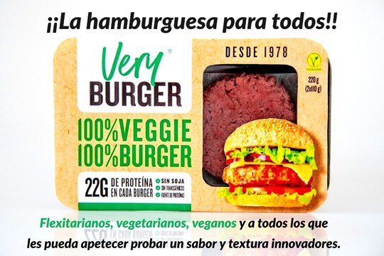 12 o 24 Burgers veganas