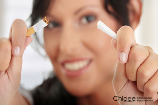 Terapia láser para dejar de fumar en Chloee